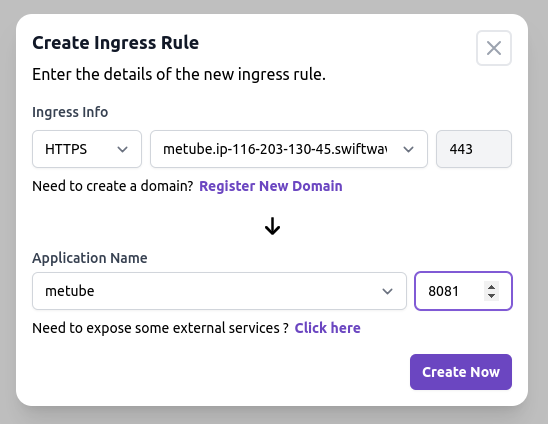 Add Ingress Rule