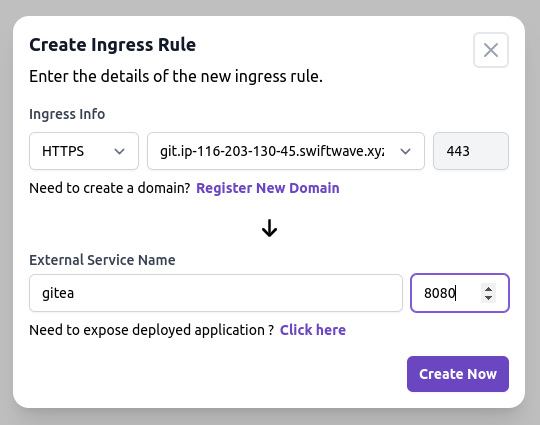 Add Ingress Rule