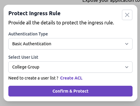 Setup Authentication