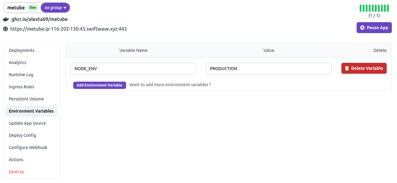 Environment Variables