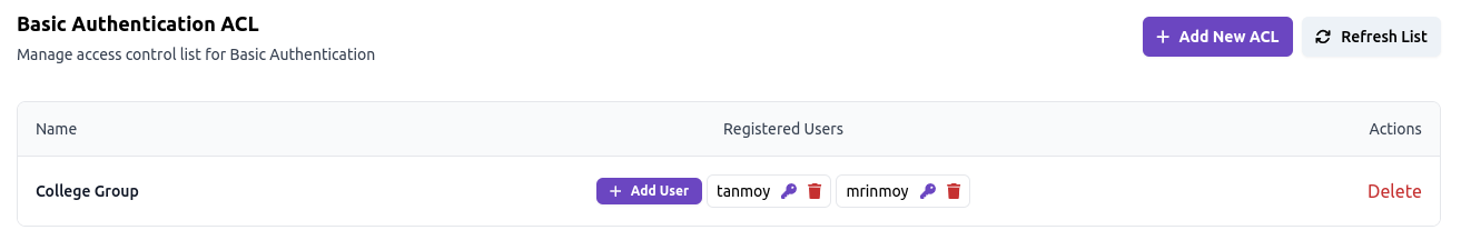 Basic Authentication